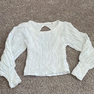 Free People White Shirt